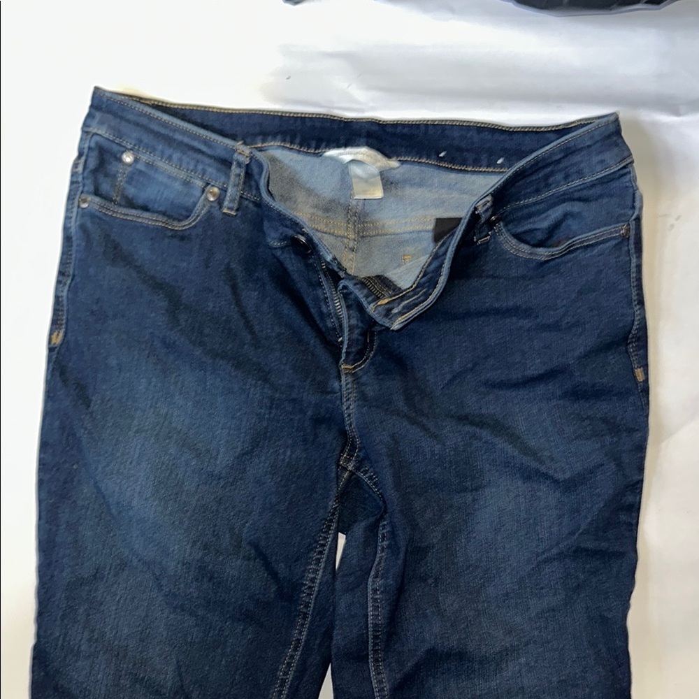 Ankle stretch jeans